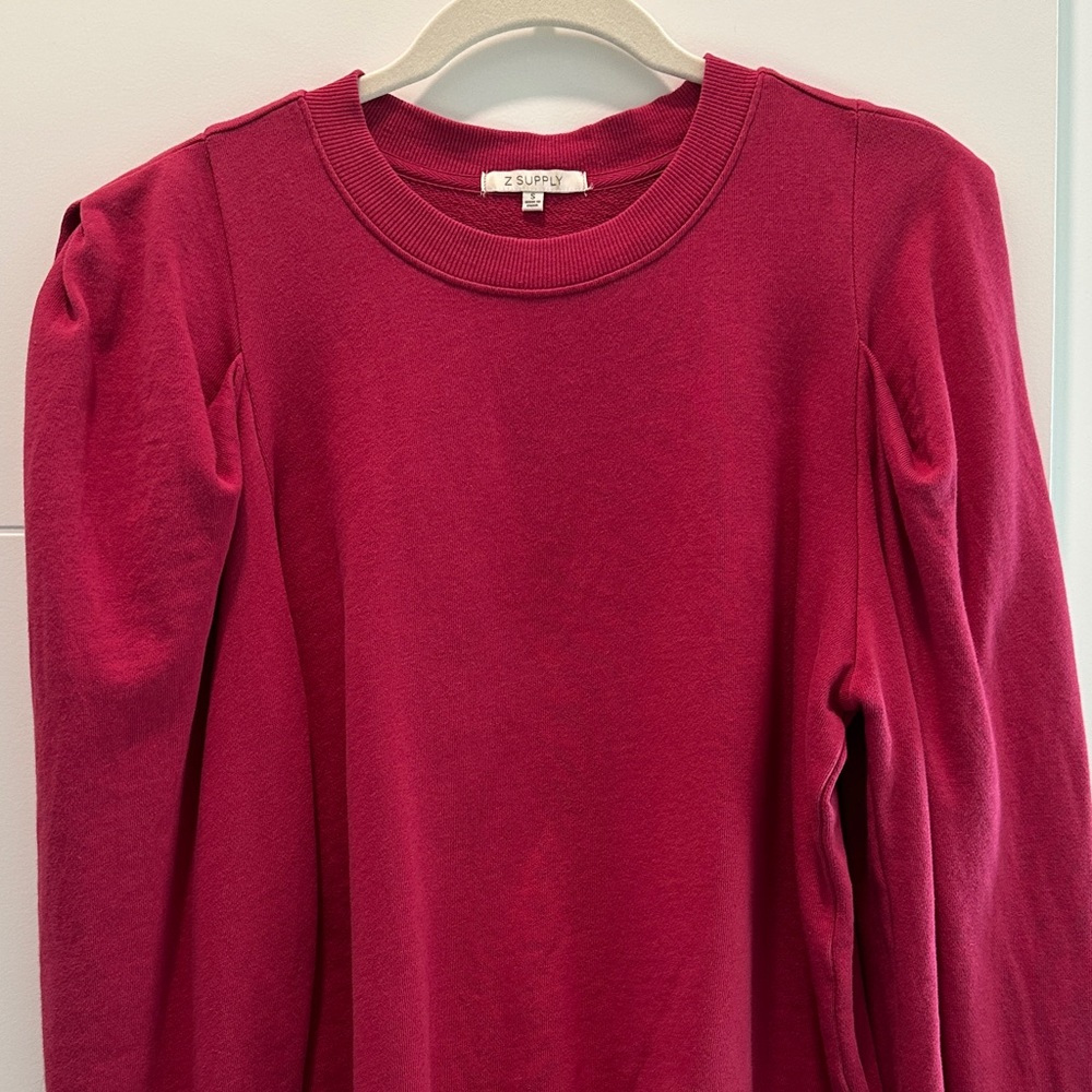Z Supply Red Sweatshirt